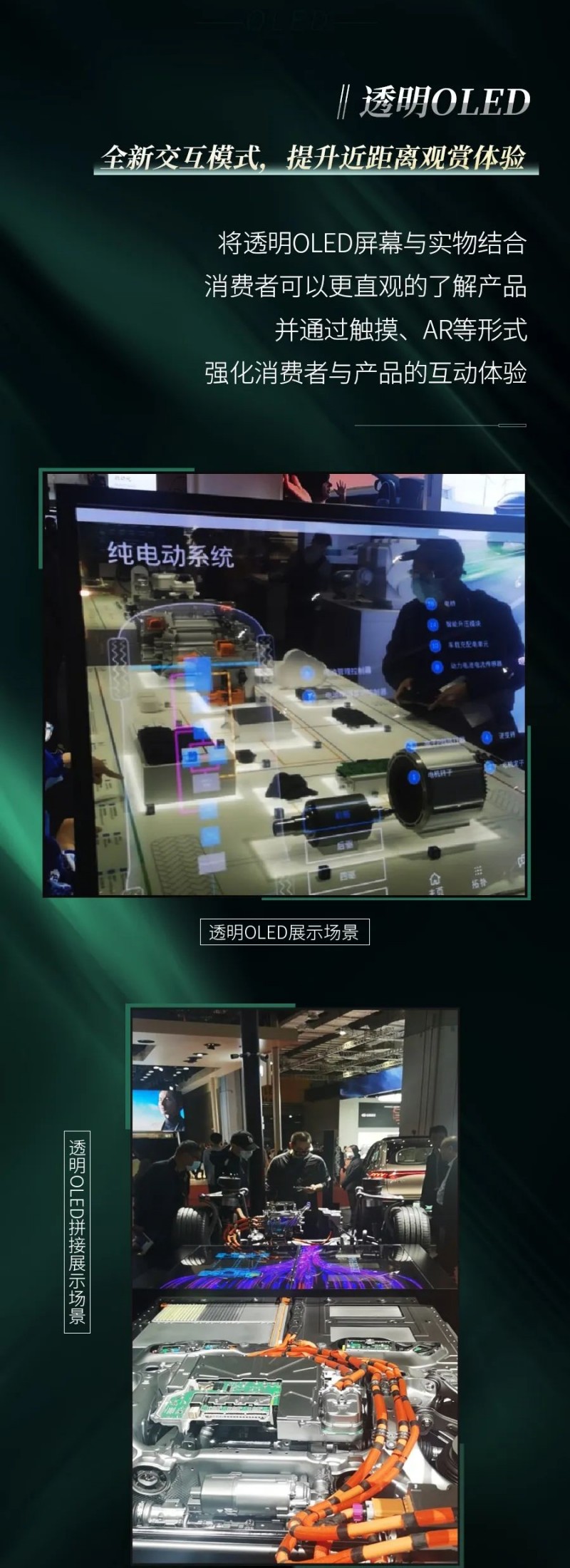 OLED數字化車展